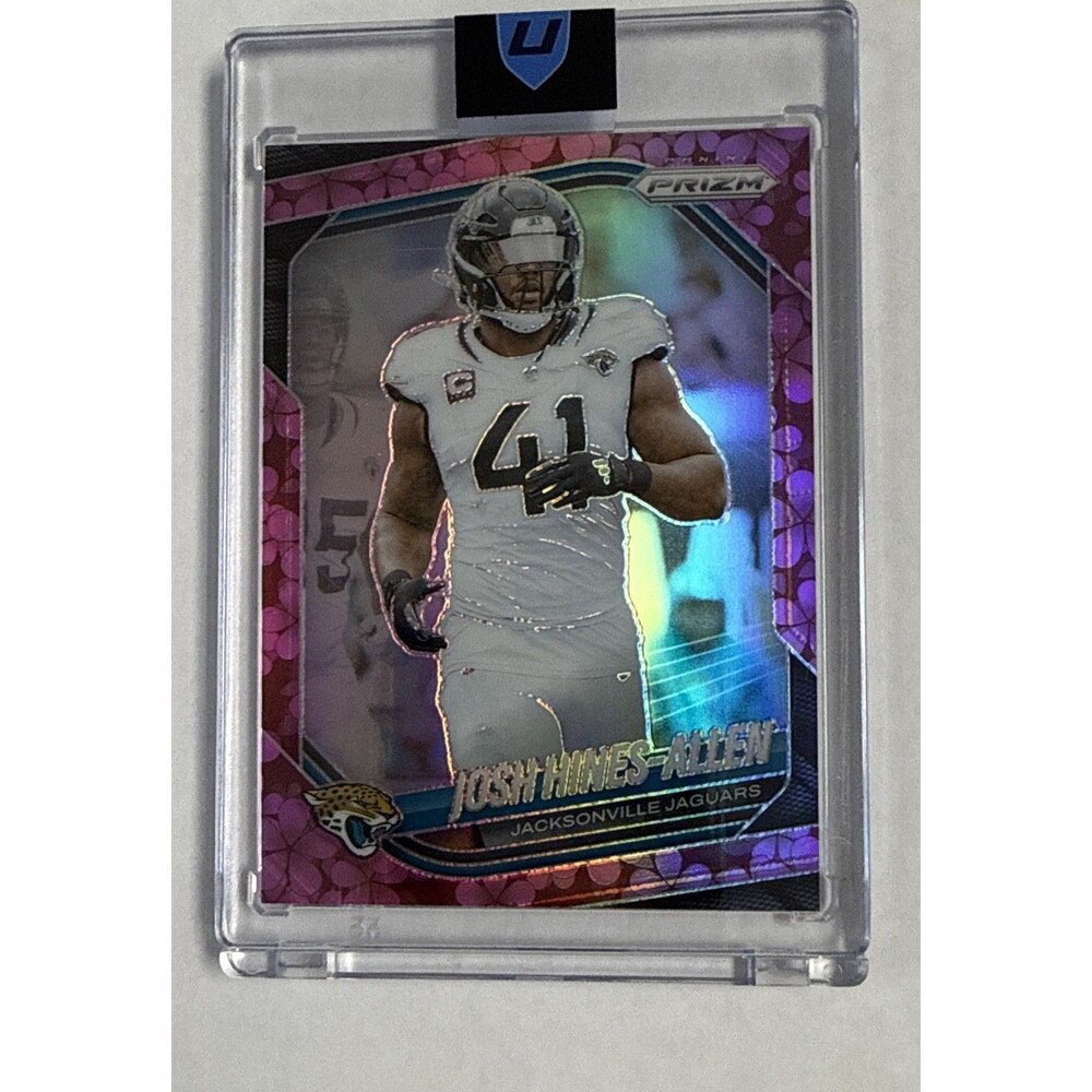2025 Panini Prizm - Josh Hines-Allen #43 Plum Blossom Prizm /8